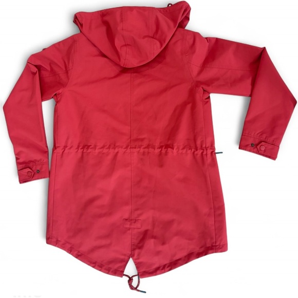 Burton Women's Sadie Waterproof Rain Jacket Windbreaker Cranberry Breathable - Picture 2 of 9